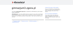 Desktop Screenshot of bip.gimnazjum3.zgora.pl