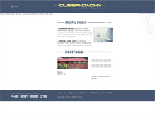 Tablet Screenshot of duber-dachy.zgora.pl