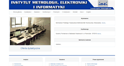 Desktop Screenshot of ime.uz.zgora.pl