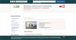 Desktop Screenshot of bip.zgkim.zgora.pl