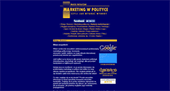 Desktop Screenshot of marketingwpolityce.zgora.pl
