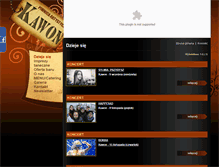 Tablet Screenshot of kawon.zgora.pl