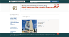 Desktop Screenshot of bip.wijhars.zgora.pl
