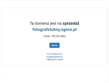 Tablet Screenshot of fotografslubny.zgora.pl