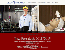 Tablet Screenshot of medyk.zgora.pl