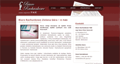 Desktop Screenshot of biurofk.zgora.pl