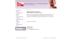 Desktop Screenshot of bip.zlobekwisienka.zgora.pl