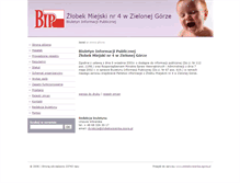 Tablet Screenshot of bip.zlobekwisienka.zgora.pl