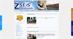 Desktop Screenshot of chemia.zseis.zgora.pl