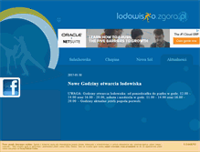 Tablet Screenshot of lodowisko.zgora.pl