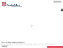 Tablet Screenshot of englishschool.zgora.pl