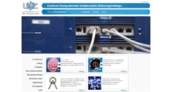 Desktop Screenshot of ck.uz.zgora.pl
