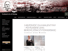 Tablet Screenshot of fundacjamosinga.zgora.eu