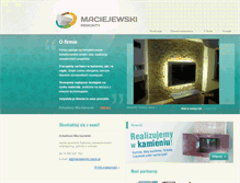 Tablet Screenshot of maciejewski.zgora.pl